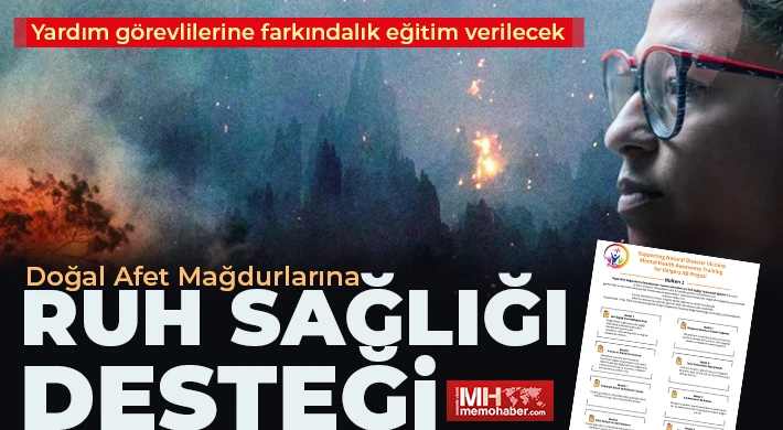 Doğal afet mağdurlarına ruh sağlığı desteği 