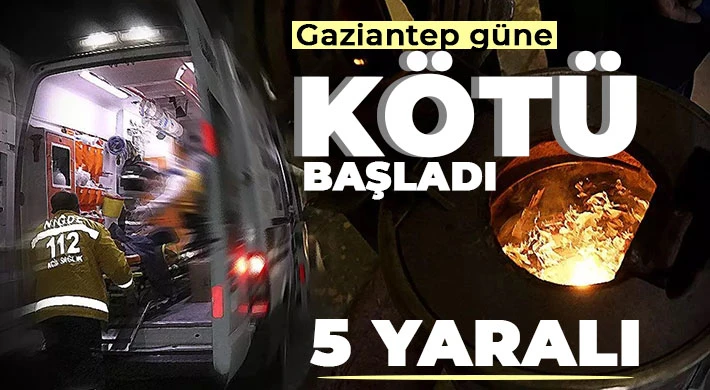 Gaziantep güne kötü başladı! Facianın Eşiğinden Dönüldü