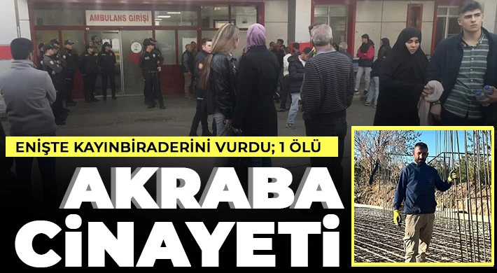 Gaziantep'te enişte cinayeti: Acımasızca öldürdü