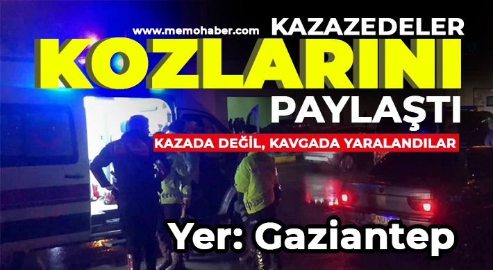 Gaziantep'te kazazedeler kozlarını paylaştı 