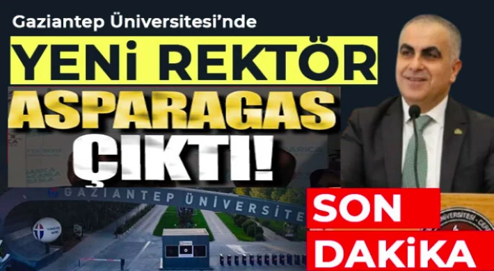 Gaziantep Üniversitesi’ne Asparagas haber!