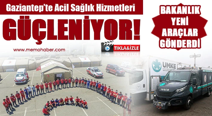 UMKE Gaziantep’te bölgenin üssü oldu !