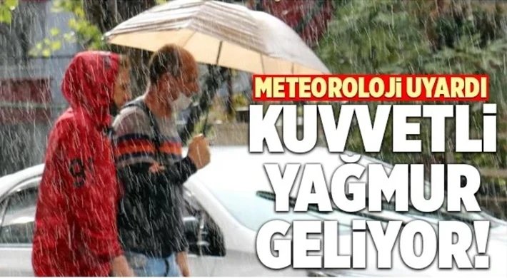 Gaziantep’te Kuvvetli Sağanak Yağış ve sel uyarısı