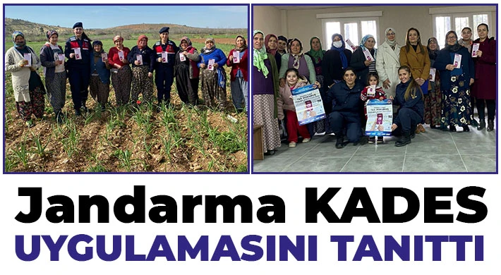 Jandarma KADES uygulamasını tanıttı