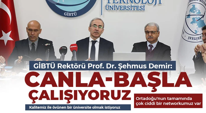 Prof. Dr. Şehmus Demir: Tamamen bir huzur üniversitesi