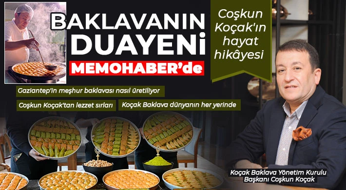 Baklavanın duayeni Memohaber'de