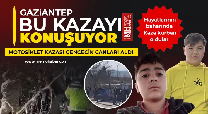 Gaziantep'te iki gencin acı sonu: İki çocuk hayatını kaybetti