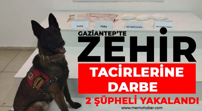 Gaziantep'te zehir tacirlerine darbe 