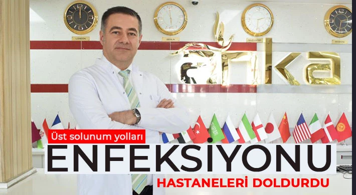 Üst solunum yolları enfeksiyonu hastaneleri doldurdu