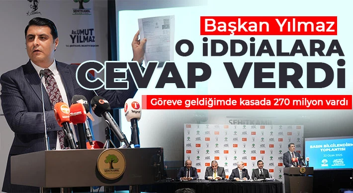 Yılmaz: Göreve geldiğimde kasada 270 milyon vardı