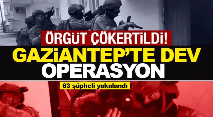 8 ayrı suç örgütüne jandarmadan operasyon!