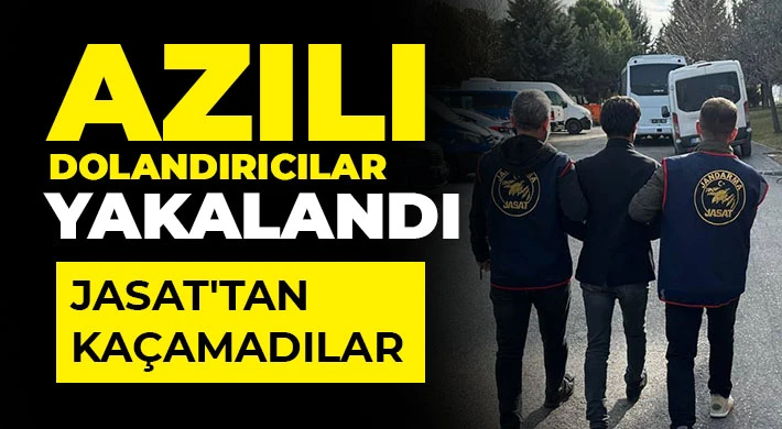 Azılı dolandırıcılar yakalandı