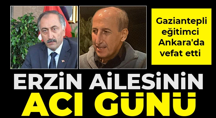 Erzin ailesinin acı günü 