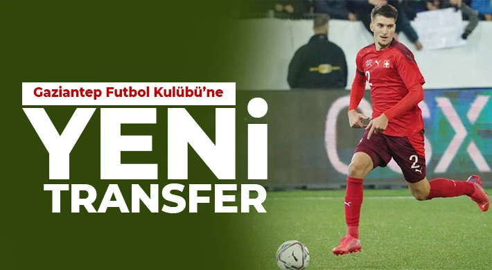 Gaziantep FK'de yeni transfer!