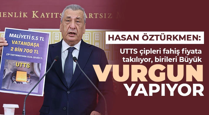 Hasan Öztükmen, UTTS montajını yapan şirketin İsrail köklerini açıkladı