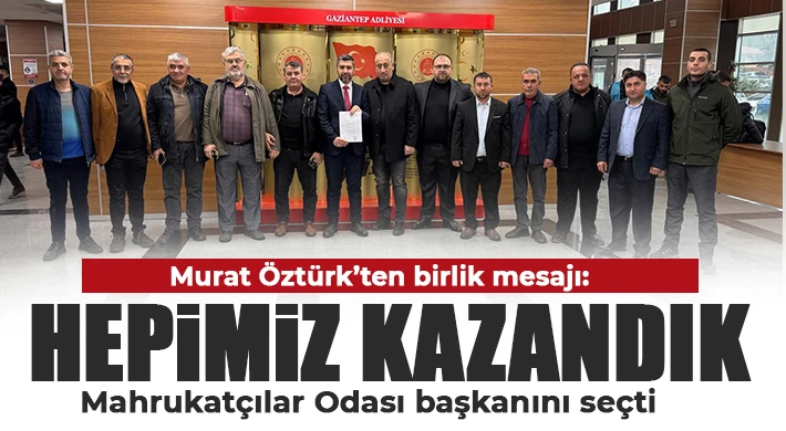 Mahrukatçılar Odası başkanını seçti