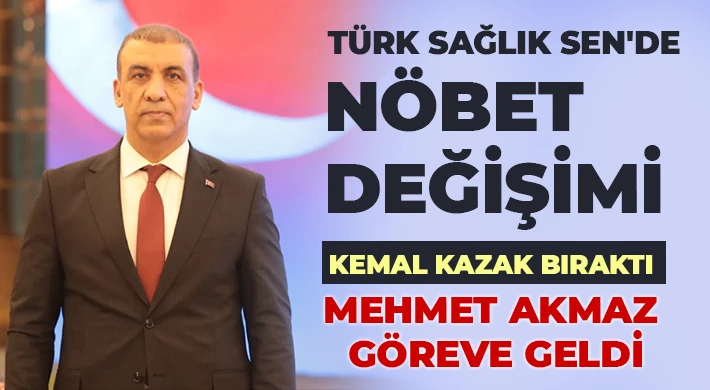 Türk Sağlık Sen'de nöbet değişimi 