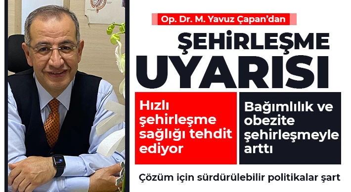 Uzmanından Uyarı: Şehir Hayatı Metabolizmayı Bozuyor