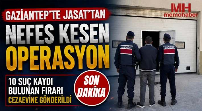 17 Yıl Hapis Cezasıyla Aranan Firari Şahinbey’de Yakalandı!