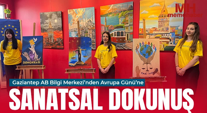 Gaziantep AB Bilgi Merkezi’nden Avrupa Günü’ne Sanatsal Dokunuş