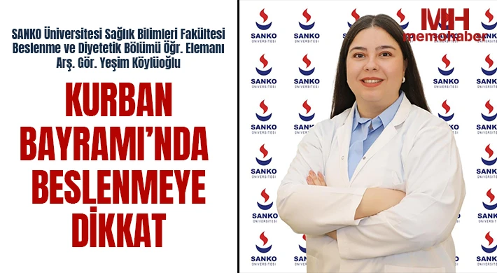 Kurban Bayramı’nda beslenmeye dikkat