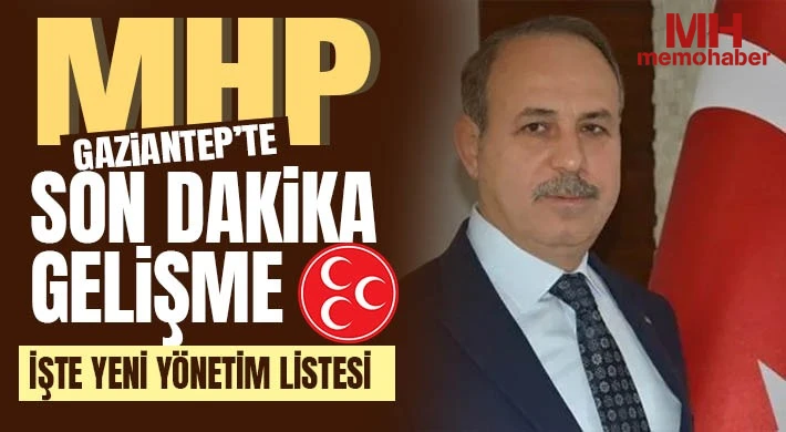 MHP Gaziantep’te Mehmet Sait Kılıç’ın "A Takımı" Belli Oldu!