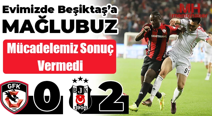 Mücadelemiz Sonuç Vermedi! Evimizde Mağlup Olduk!