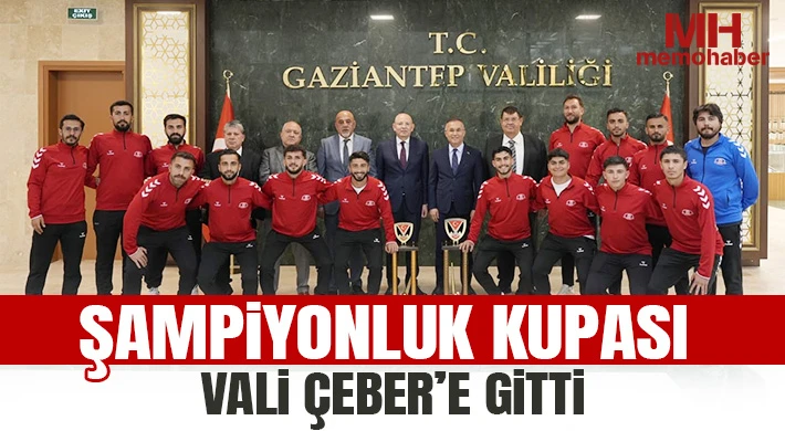 Şampiyonluk Kupası Vali Çeber’e Gitti