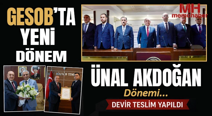 Ünal Akdoğan dönemi: Devir teslim yapıldı 