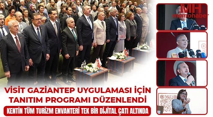 Visit Gaziantep uygulaması için tanıtım programı düzenlendi