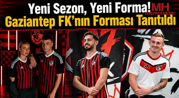 Gaziantep FK'nın Yeni Sezon Formaları Göz Kamaştırdı