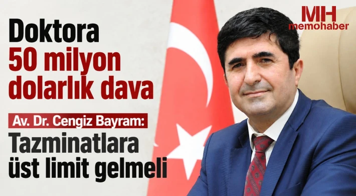 Av. Dr. Cengiz Bayram: Tazminatlara üst limit gelmeli