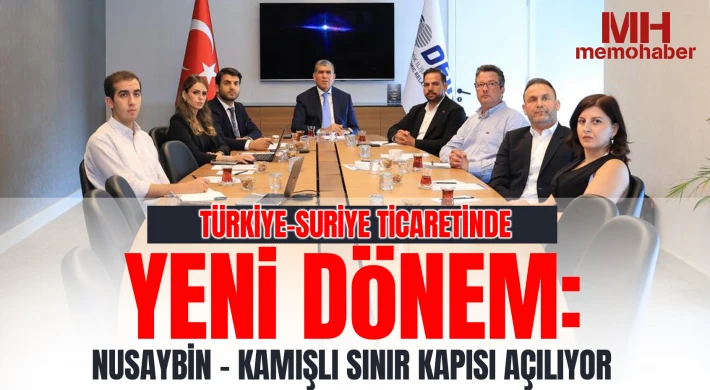 Türkiye-Suriye ticaretinde yeni dönem: Nusaybin - Kamışlı sınır kapısı açılıyor