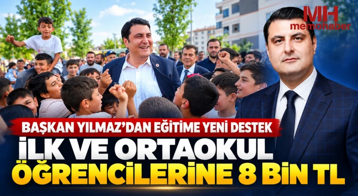 BAŞKAN YILMAZ’DAN EĞİTİME YENİ DESTEK