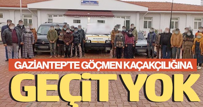 22 kaçak göçmeni jandarma yakaladı