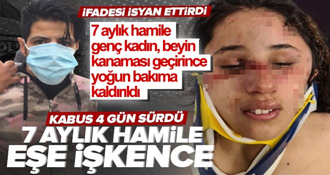 7 aylık hamile eşe SMS işkencesi...