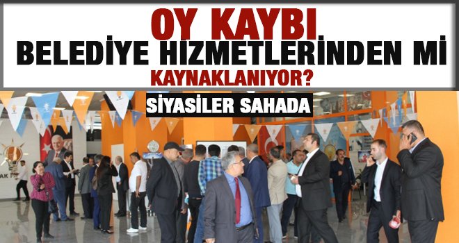 AK Parti oy kaybını araştırıyor