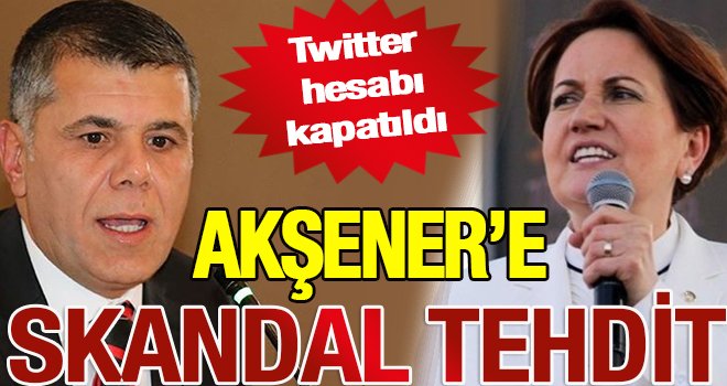 Akşener'e tehdit olarak görüldü