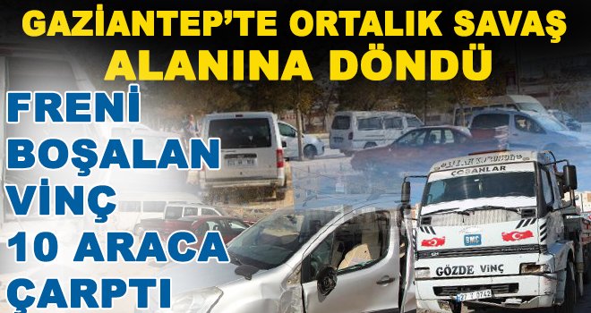 Araçları hasar görenler, vinç firmasından şikayetçi oldu