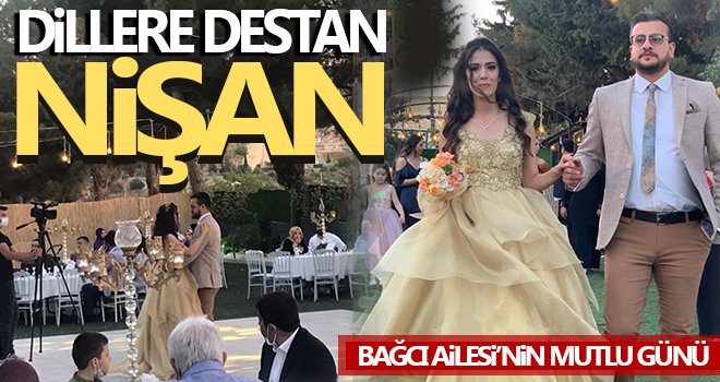 Bağcı ve Özyaşar ailesi’nin mutlu günü