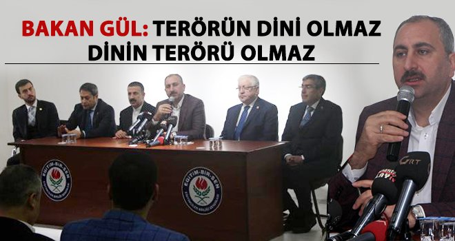 Bakan Gül: Terörün her türlüsünü lanetliyoruz