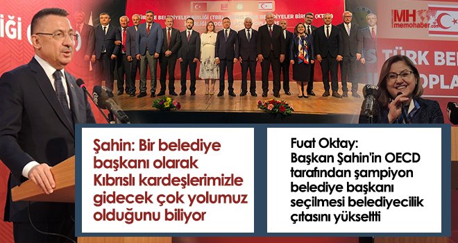 Başkan Şahin, TBB ve KTBB'nin işbirliği toplantısında konuştu