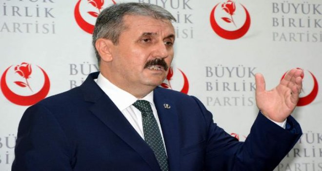 BBP lideri Destici'den 'FETÖ' gözaltısı açıklaması