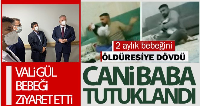 Bebeğini dövdü, yanına kar kalmadı 