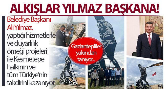 Belediye Başkanı Ali Yılmaz, tüm Türkiye’nin takdirini kazanıyor