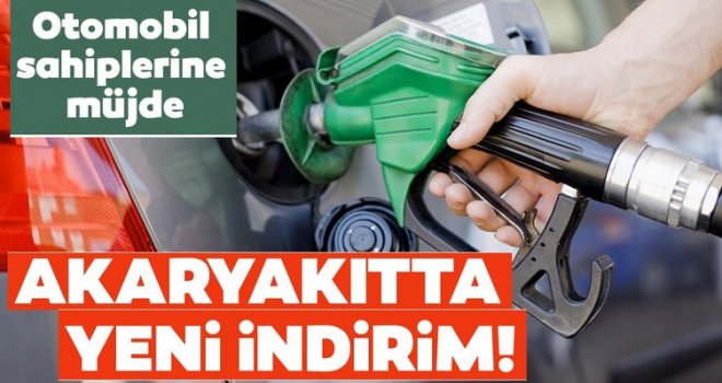 Benzin ve motorine indirim geliyor!..