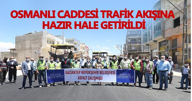 Büyükşehir, asfalt çalışmalarına bir yenisini daha ekledi