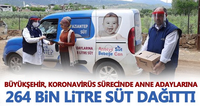 Büyükşehir, salgın sürecinde anne adaylarını unutmadı