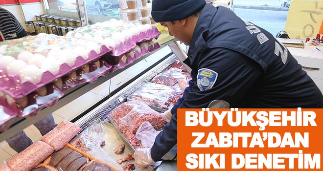 Büyükşehir Zabıta'dan kaçak hayvan kesimine denetim