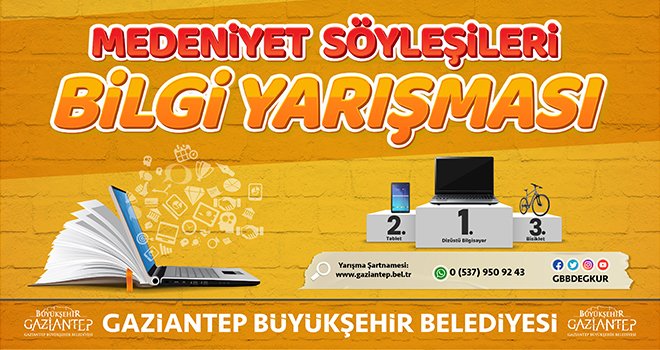 Büyükşehir’den Medeniyet Söyleşileri bilgi yarışması